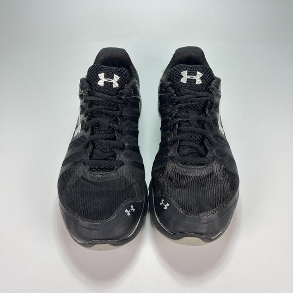 Under Armour Micro G Pulse II Black Running Shoes 111255147-001 Men’s Size 9.5E - Picture 3 of 11
